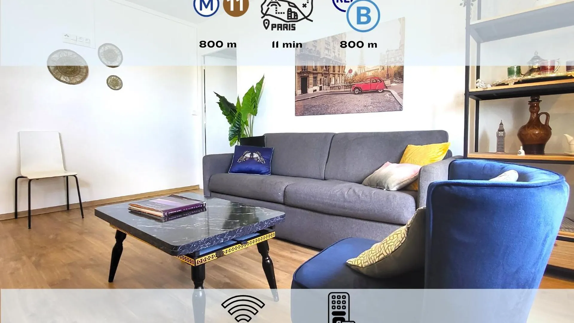 Apartment L'Essentiel - Appartement Lumineux Proche De Tout Arcueil